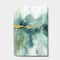 Designart - Blue White Starry Fractal Sky - Oversized Abstract Canvas Art Print